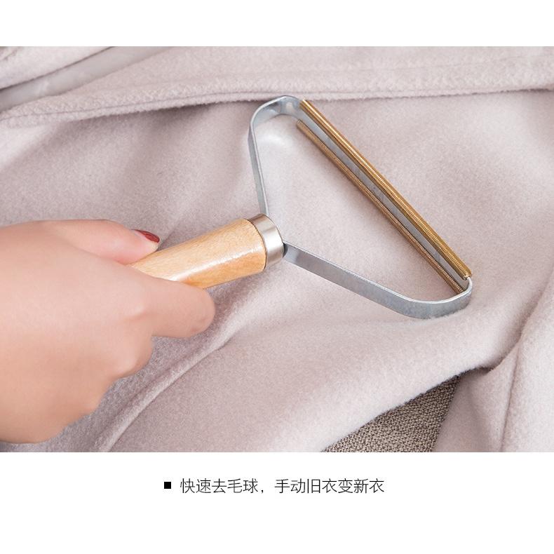 Portable Lint Remover Pet Hair Remover Brush Manual Lint Roller Sofa Clothes Cleaning Lint Brush Fuzz Fabric Shaver Brush Tool
