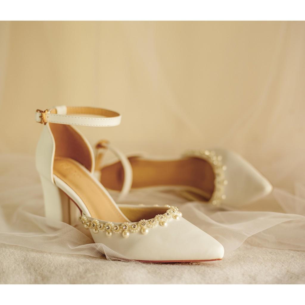 GIÀY CƯỚI - GIÀY CÔ DÂU BEJO H78 XOÀN NGỌC - WEDDING SHOES