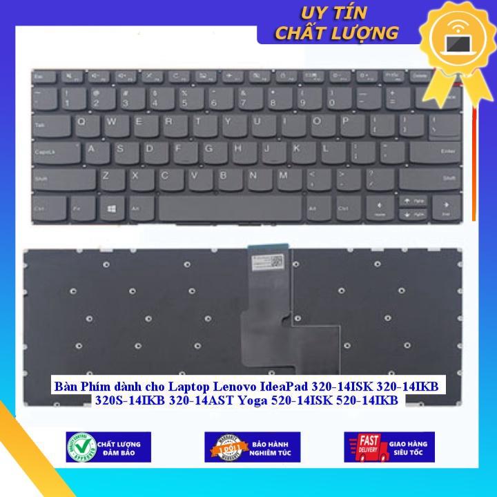 Bàn Phím dùng cho Laptop Lenovo IdeaPad 320-14ISK 320-14IKB 320S-14IKB 320-14AST Yoga 520-14ISK 520-14IKB - Hàng Nhập Khẩu New Seal