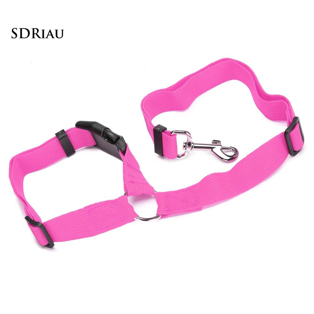 Dây Dắt Thú Cưng Đi Dạo Bằng Vải Nylon Tùy Chỉnh Tiện Dụng Cho Xe Hơi