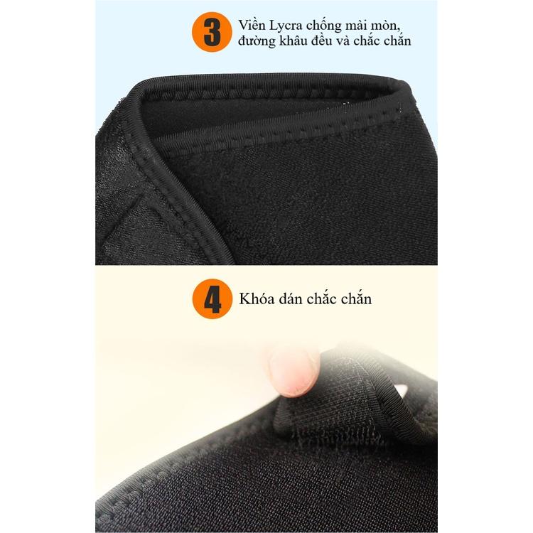 Đai cố định bảo vệ mắt cá chân AOLIKES – 1050