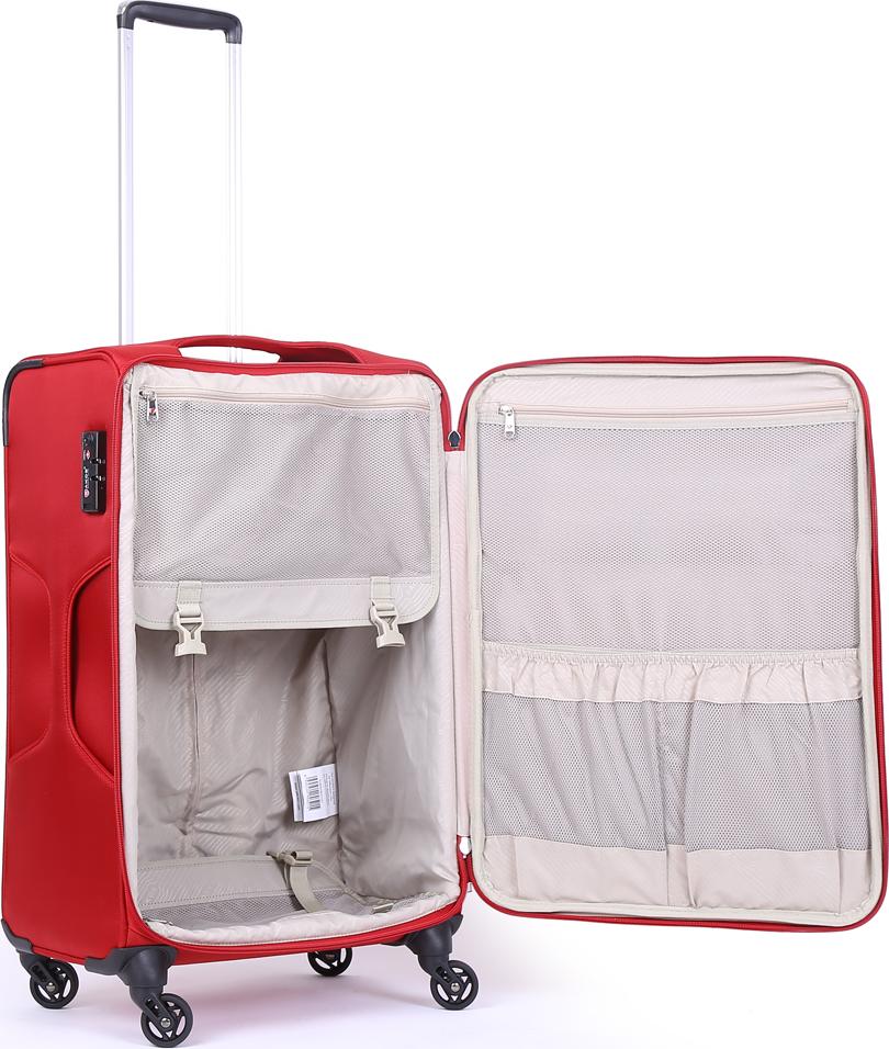 Vali Kéo Vải Du Lịch SAKOS  ELITE 6 - Size M (24inch)/ Ký Gửi (Trung) - Khóa TSA - Chống Thấm, Trượt Nước