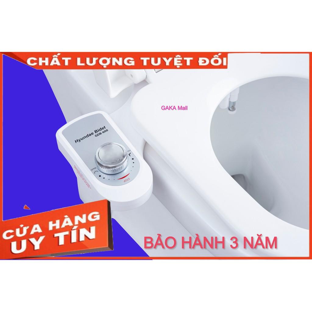 Vòi rửa vệ sinh thông minh HYUNDAE BIDET GDB 602, 2 Vòi Rửa, Chính Hãng, Linh Kiện Nhập Khẩu 100% Hàn Quốc