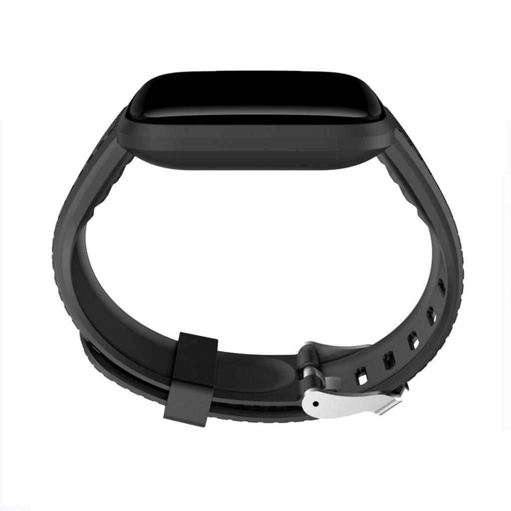 2pcs Sport Fitness Tracker Smart Heart Rate Monitor Black 116 plus