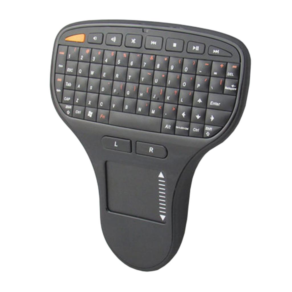 2.4G Mini Wireless Keyboard with Touchpad Remote Control for PC