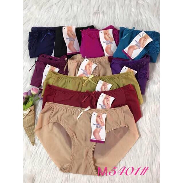 Combo 05 quần lót ko viền size fom to xxl màu ngẫu nhiên