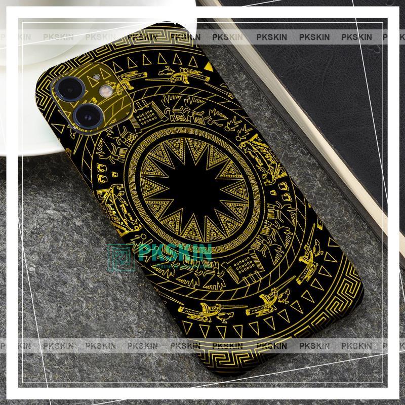 Miếng dán skin cho iphone 13 , iphone 13 pro , iphone 13 pro max , iphone 13 mini trống đồng