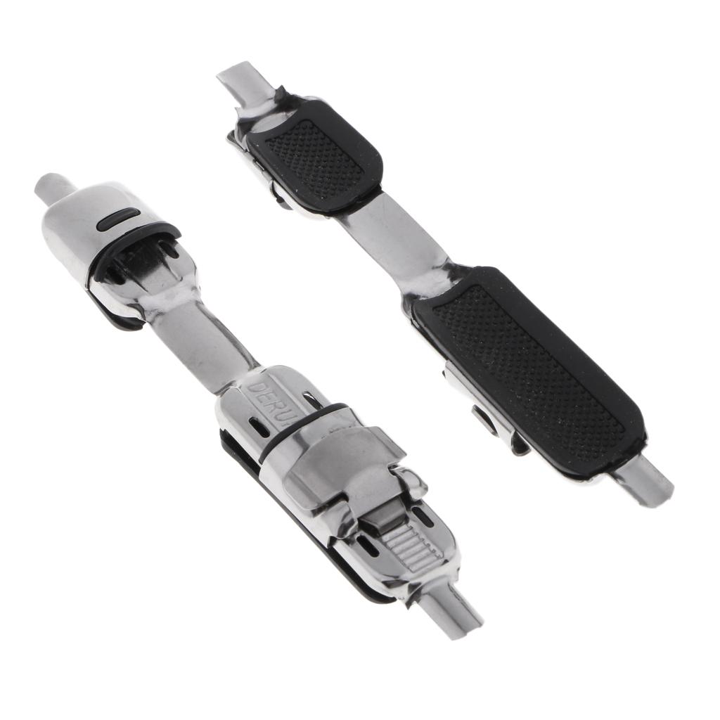 2pcs Metal Fishing Reel Seat Fishing Rod Clip Pole Fitted Deck DIY