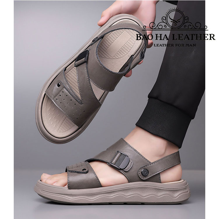 Dép quai ngang Dép quai hậu nam BHD903 Trẻ trung, phong cách, dễ phối đồ. Giày sandals