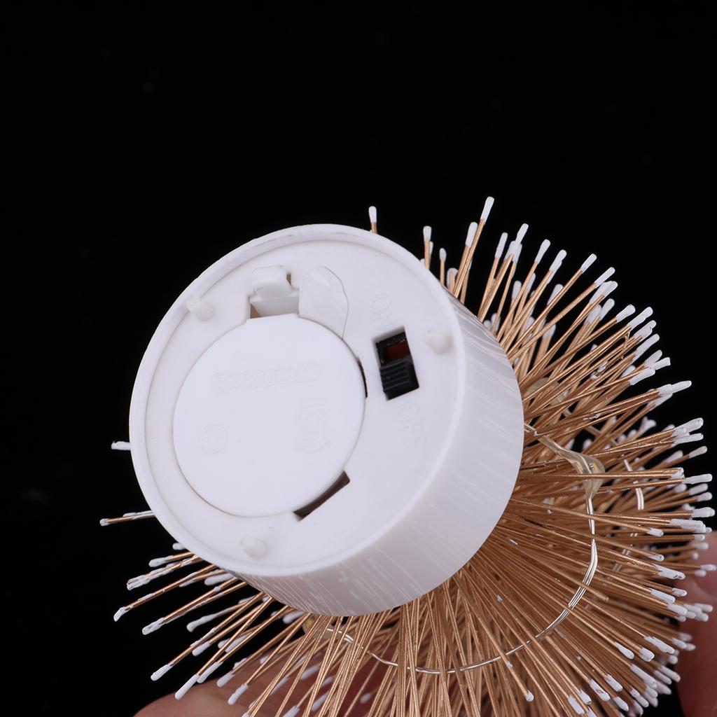 1/12 Dollhouse Miniature Christmas Ornaments LED Light Christmas Tree Accessory