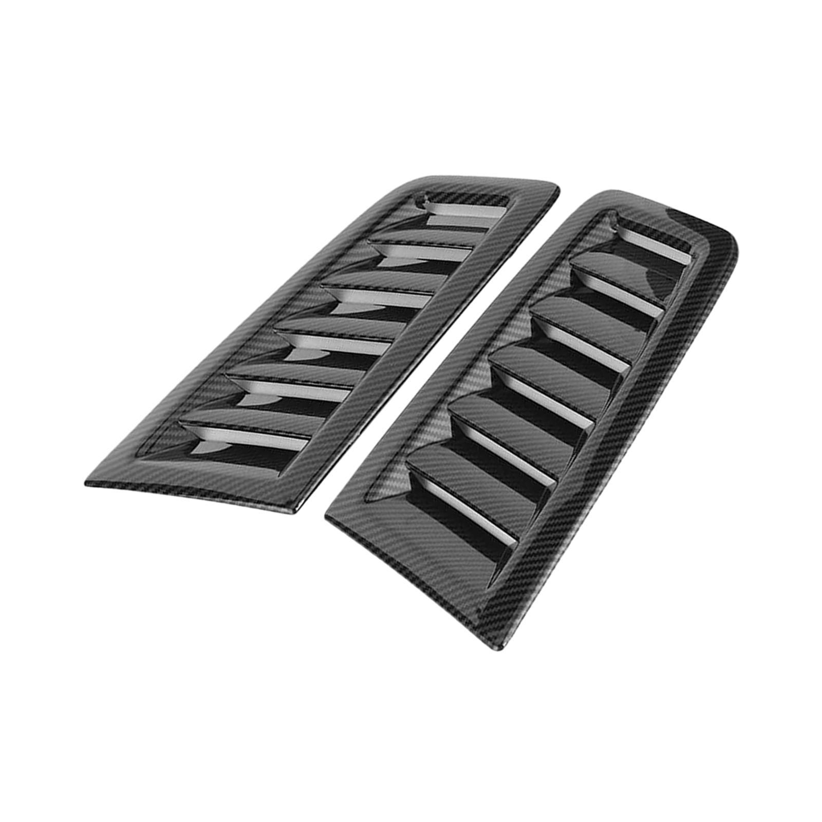 2 Pieces Bonnet Vents Hood Modified Accessory for Focus RS
