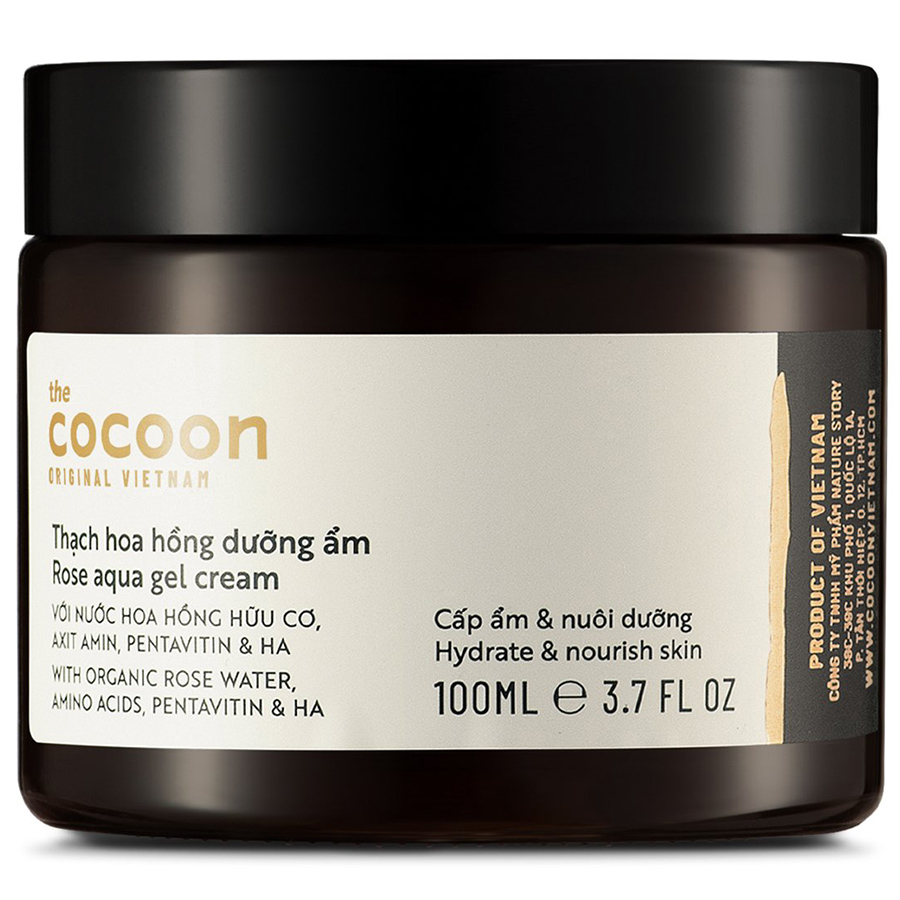 Thạch Hoa Hồng Dưỡng Ẩm Cocoon 100ml