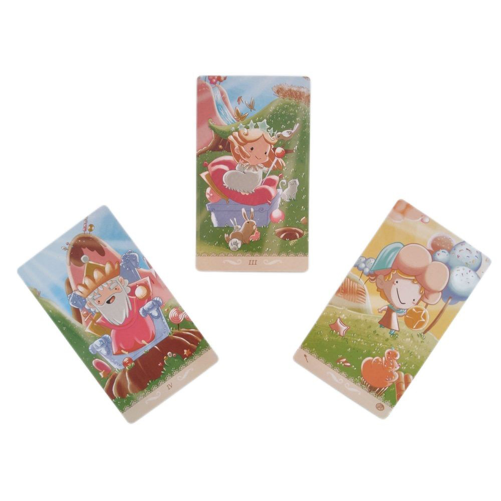 [Size Gốc] Bộ Bài Happy Tarot 78 lá 7x12 cm đá thanh tẩy