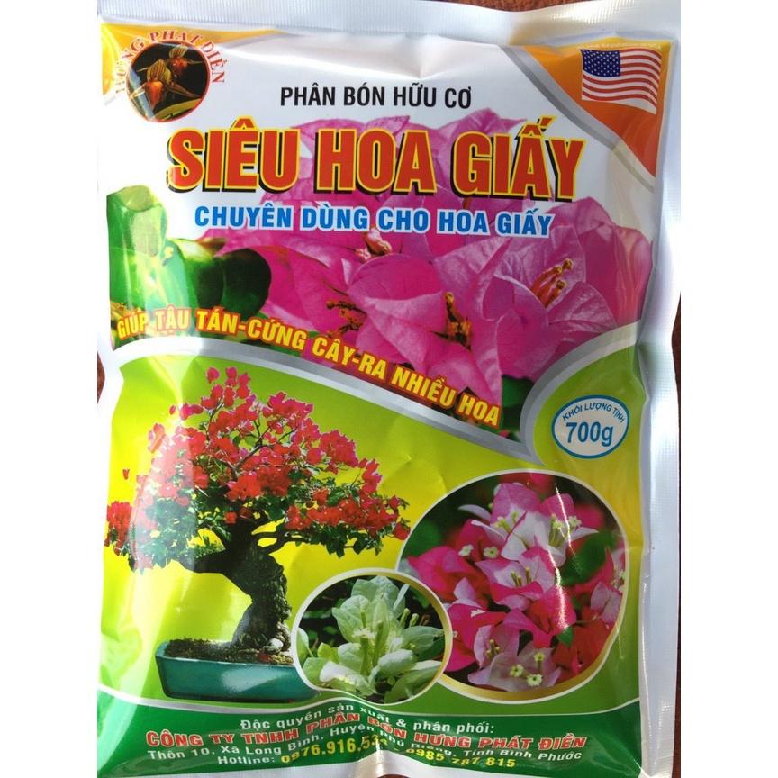 Phân Bón Hữu Cơ Siêu Hoa Giấy