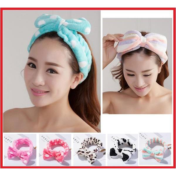 Băng Đô Nơ Cao Cấp - Dày Chắc Chắn Mềm Mịn - Siêu Dễ Thương  - màu ngẫu nhiên