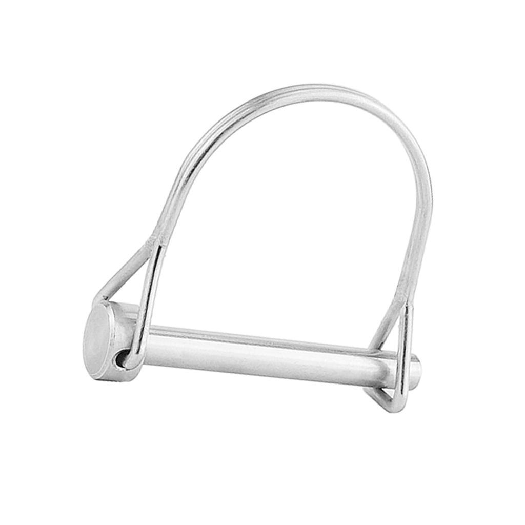 4x 316 Stainless Steel Round Arch Locking Lock Pin For Marine Trailers