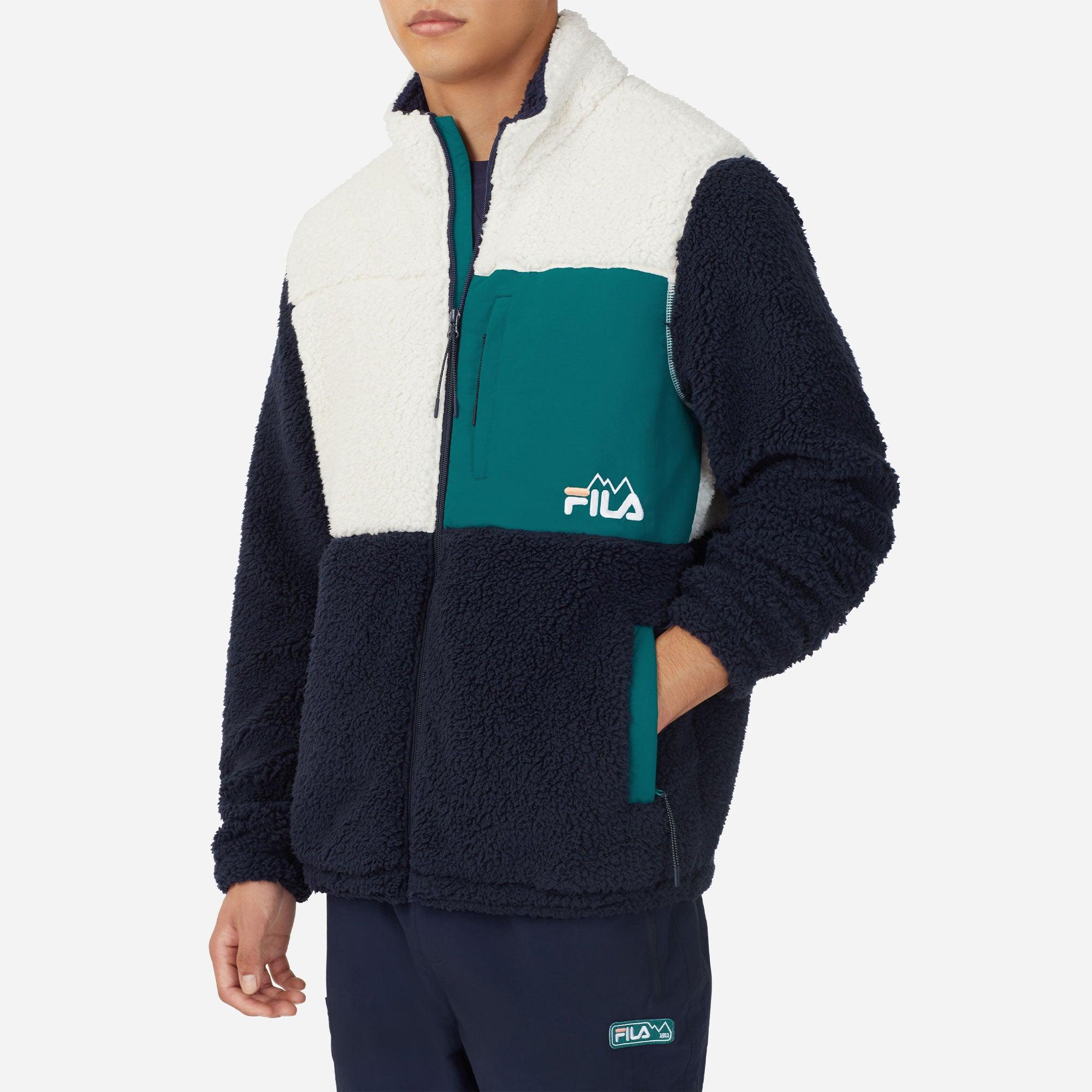 Áo khoác thời trang unisex Fila Ravi Sherpa Jacket - LM23C646-172