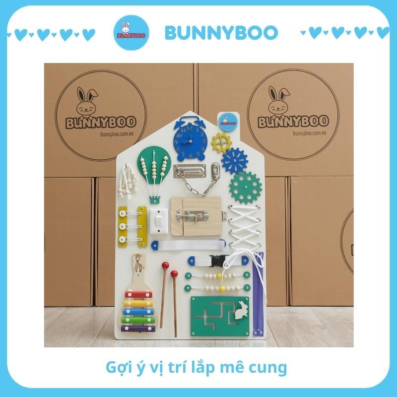 Phụ kiện bảng bận rộn cho bé - Tự thiết kế Busy board Montessori combo tiết kiệm