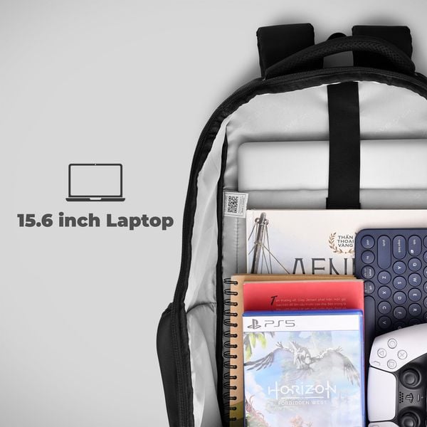 Balo Laptop 15.6 inch KINGBAG POLEMOS - Hàng Chính Hãng