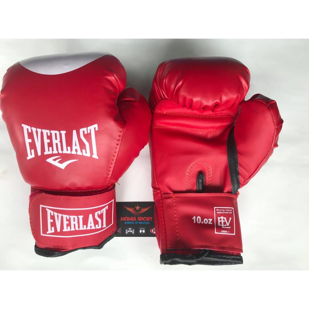 Găng boxing everlasr giá sĩ 10OZ