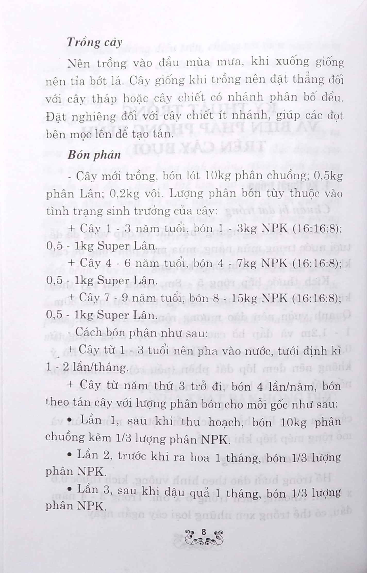 Bạn Của Nhà Nông - Phòng Bệnh Cho Cây Ăn Quả