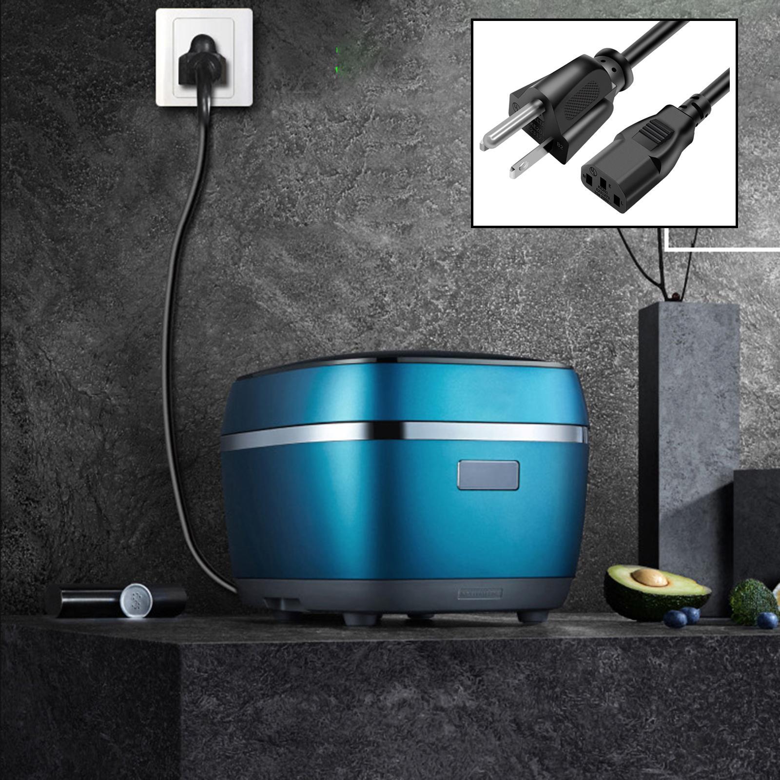 US Plug ,Power Line Power Cords, AC Power Supply Adapter Cord ,for Home Office Computers Monitors Camcorders