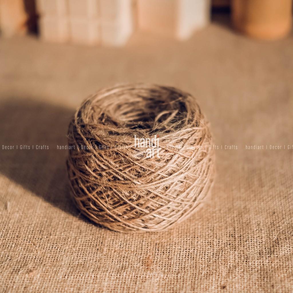 Cuộn 250m dây thừng 1mm handmade/ Cuộn dây gai