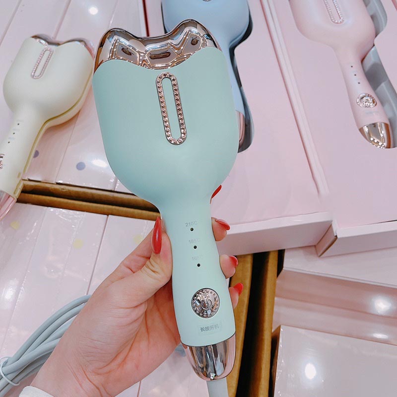 Máy Uốn Tóc Gợn Sóng Xoăn Size 32mm Máy Bấm Tóc Hình Móng Vuốt Mèo Dễ Thương