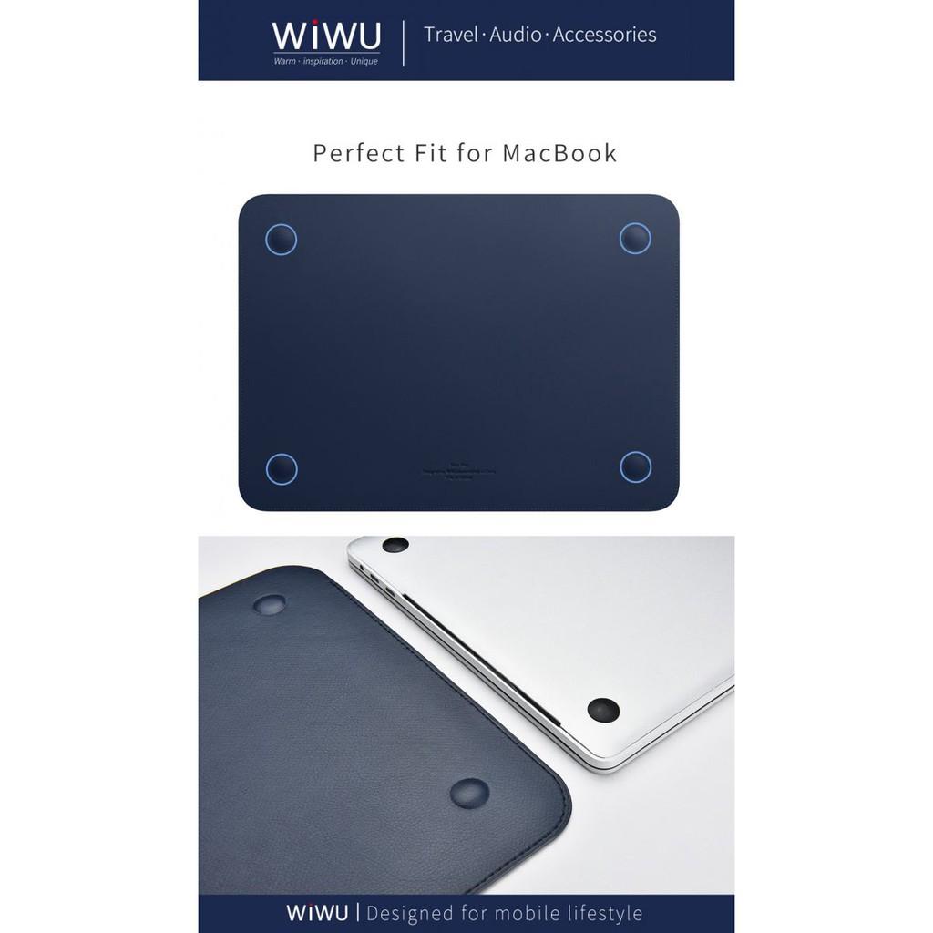 Túi da Wiwu Skin Pro II Macbook ,Surface đủ Size - 6 Màu