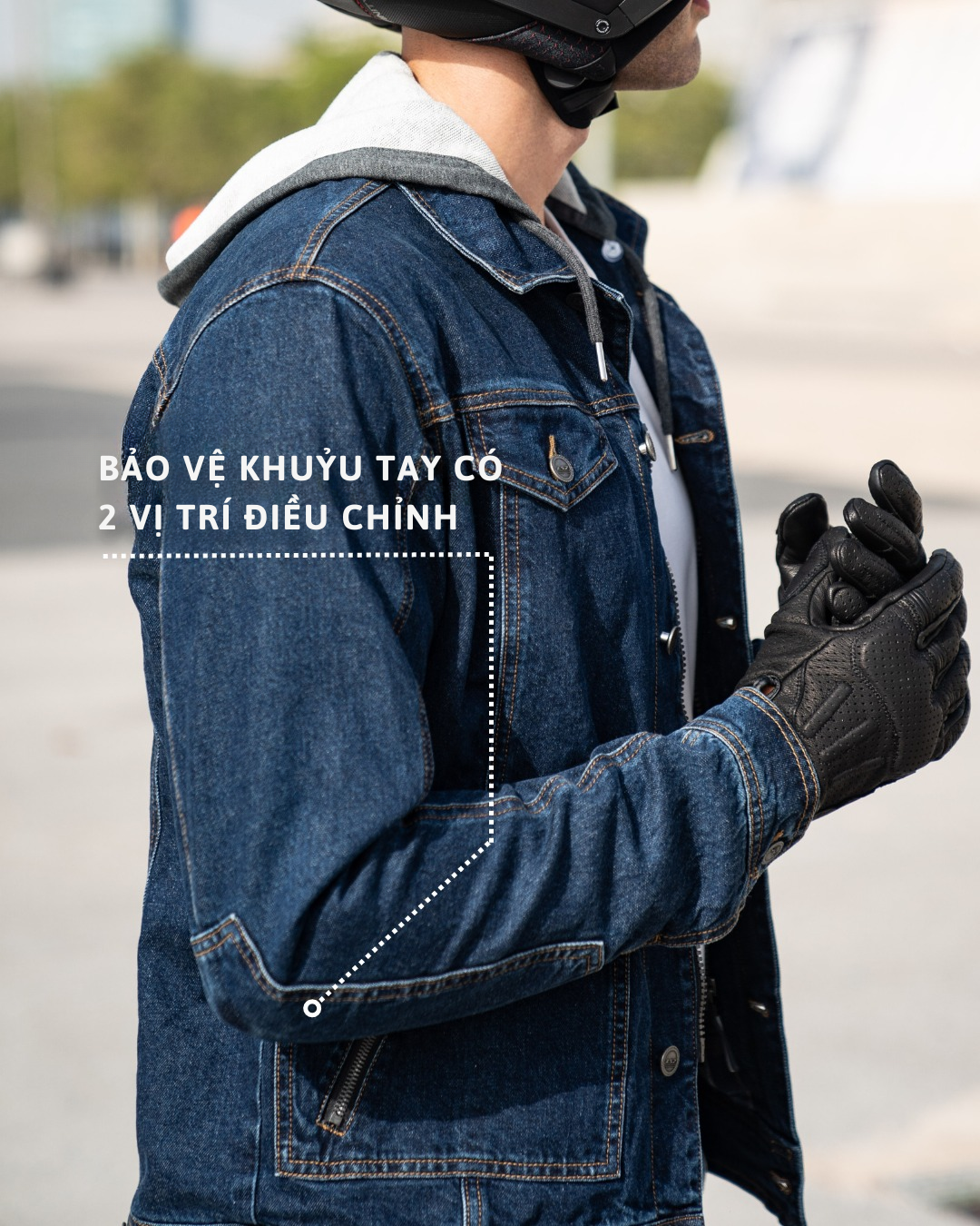 Áo Thời Trang Bảo Hộ Lái Moto, Xe Máy LS2 Oaky Man - GARA20