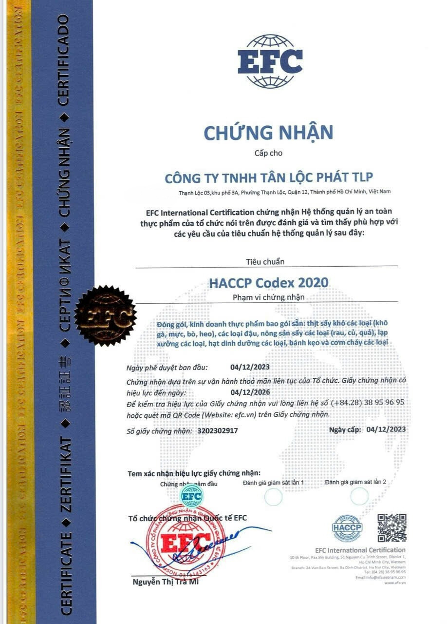 THANH CƠM GẠO LỨT TÂN LỘC PHÁT - BỊCH 200G