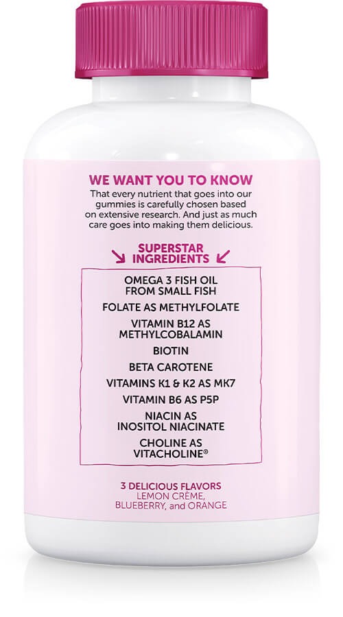 Kẹo dẻo vitamin cao cấp cho phụ nữ Smarty Pants Women's hàng Mỹ - Chứng nhận Purity Award