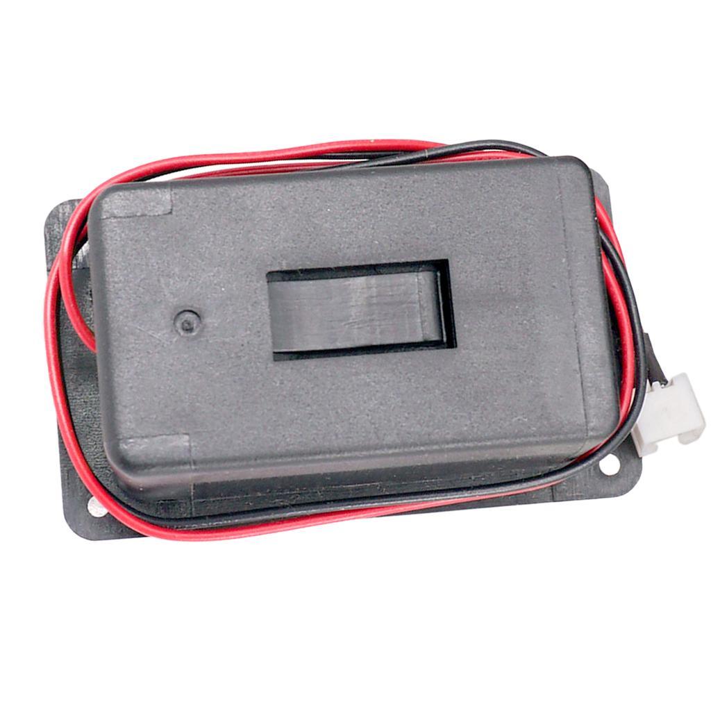 2X  EQ Equalizer Active Pickup Battery Box Case 2 Pin Plug Socket for