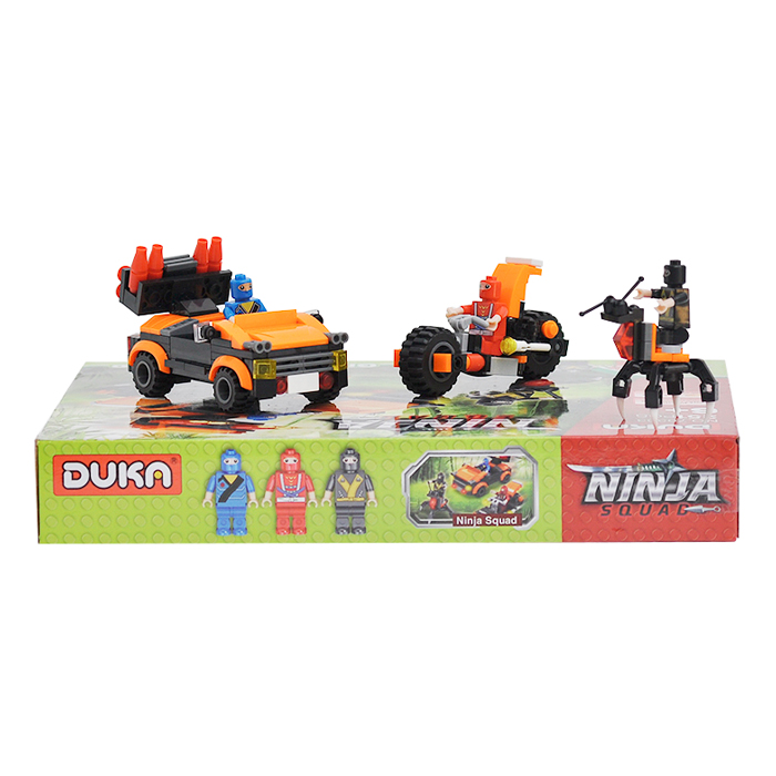 Đồ chơi ghép hình Duka – Chiến binh Ninja