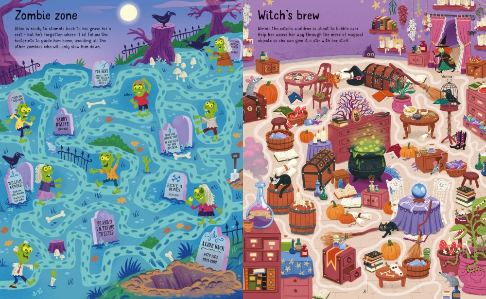 Halloween Mazes