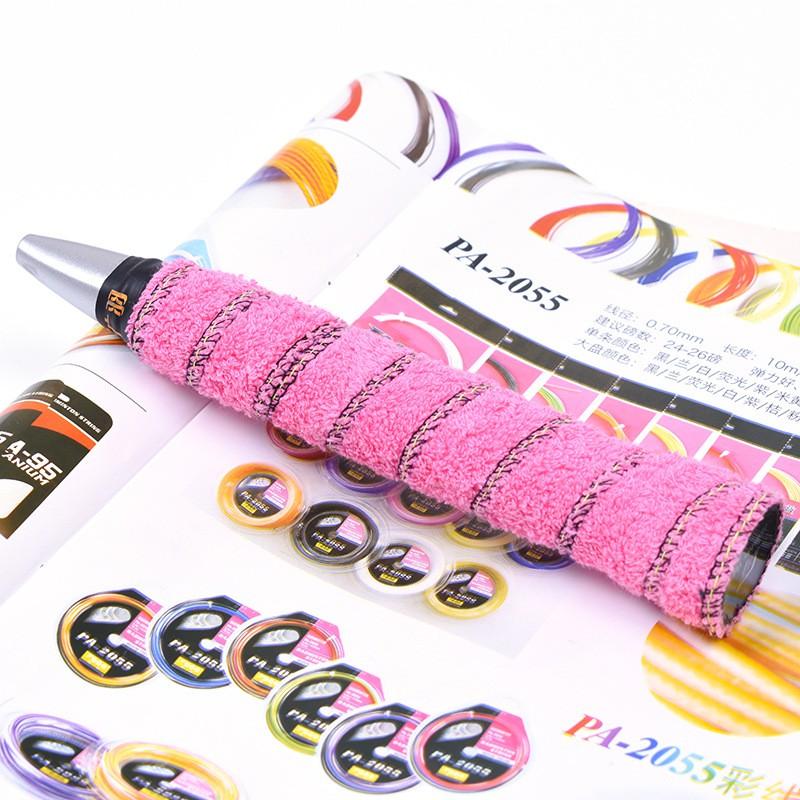 Quấn cán vải cầu lông SPORTY GY110 chất liệu vải viền chỉ thoáng khí, thoát mồ hôi, độ bám cao