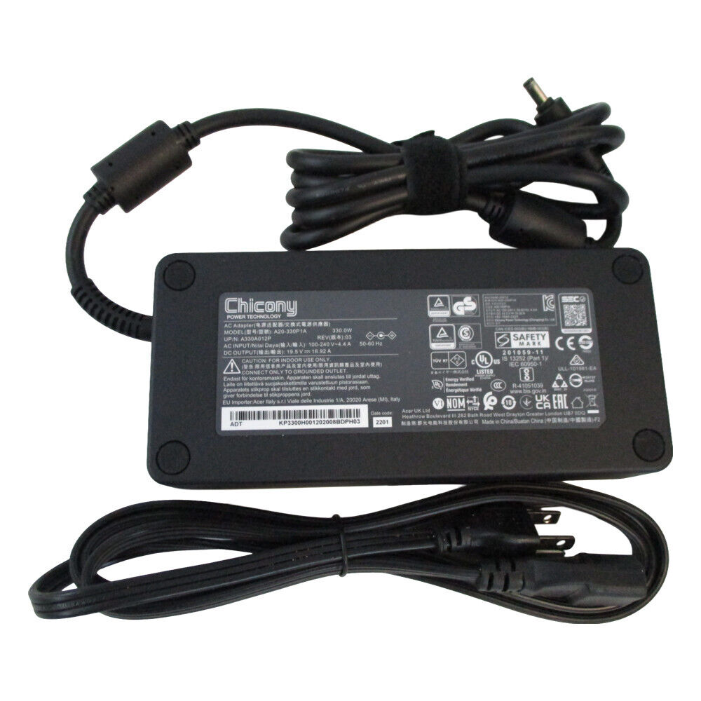 Sạc 19.5V16.92A 330W Original Acer Predator Helios 18 PH18-71-756U Charger Adapter hàng nhập khẩu