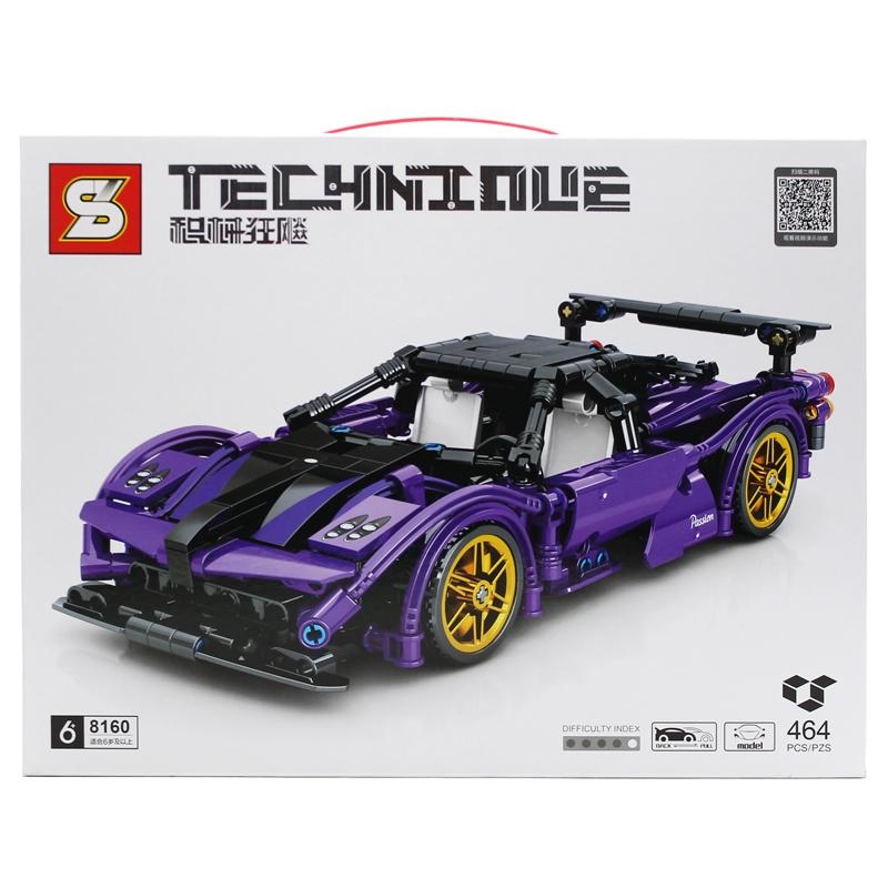 Đồ Chơi Lắp Ráp Siêu Xe Pagani - SY Block 8160