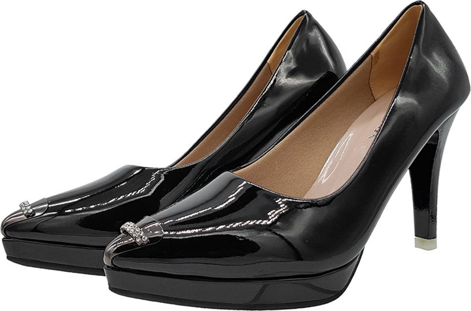 Giày Đế Đúp Gót Nhọn Cao 9cm Dáng Xinh Trẻ Trung Đế Chắc Không Đau Chân 9P0816