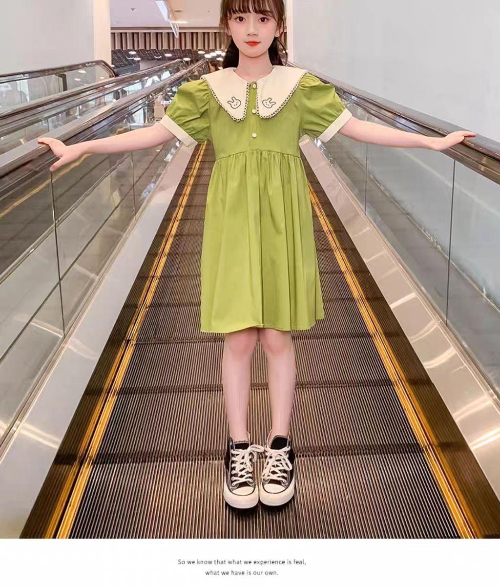 DIYIWEI Váy mùa hè cho bé gái 2023 Hàn Quốc Váy mùa hè cho trẻ em