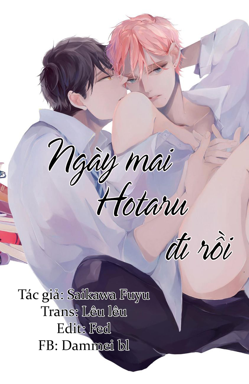 NGÀY MAI HOTARU ĐI RỒI (FULL) chapter 3