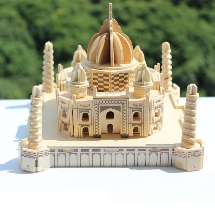 Đồ chơi lắp ráp gỗ 3D Mô hình Đền Taj Mahal Ấn Độ