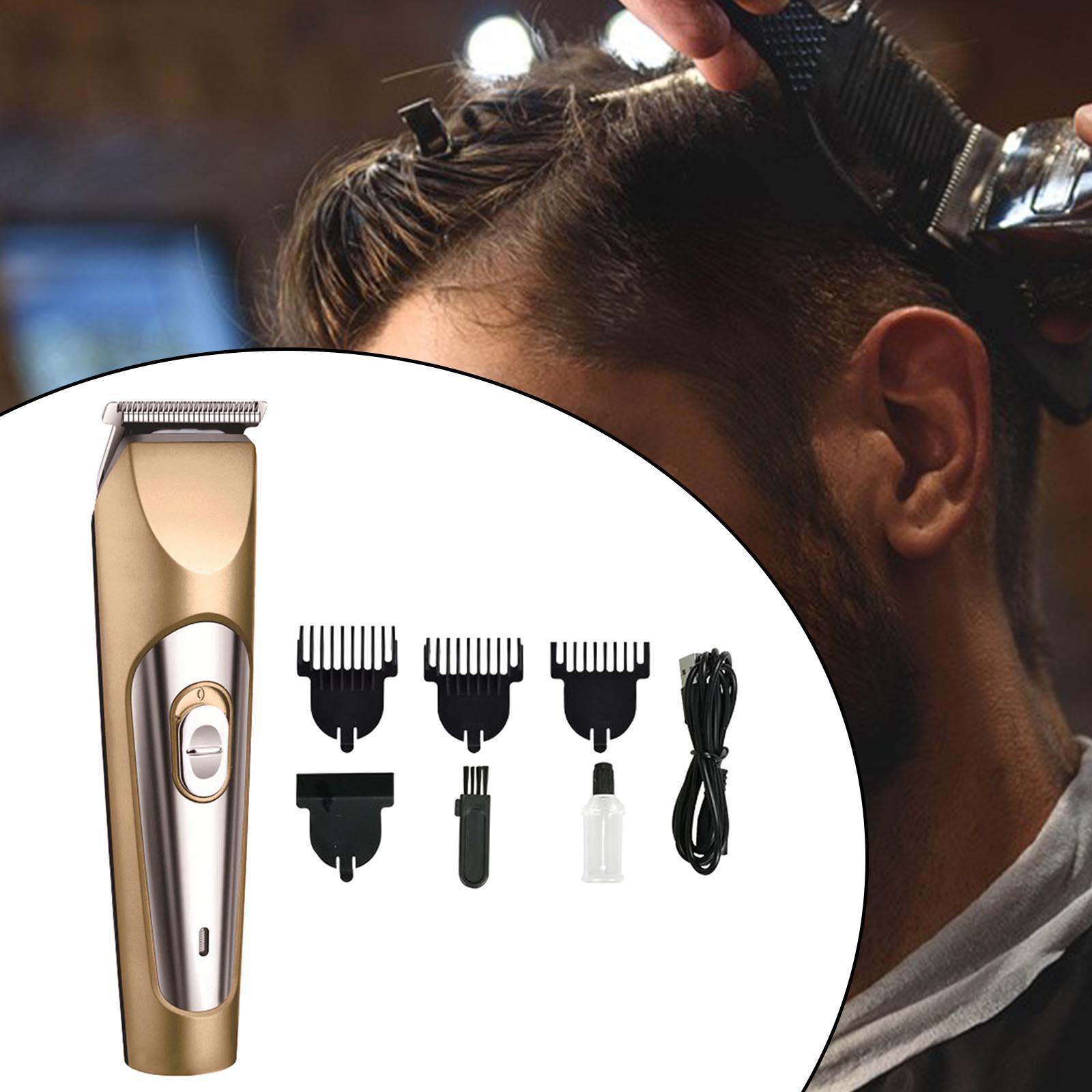 Professional Hair Clipper Removable USB Rechargeable for Men Stainless