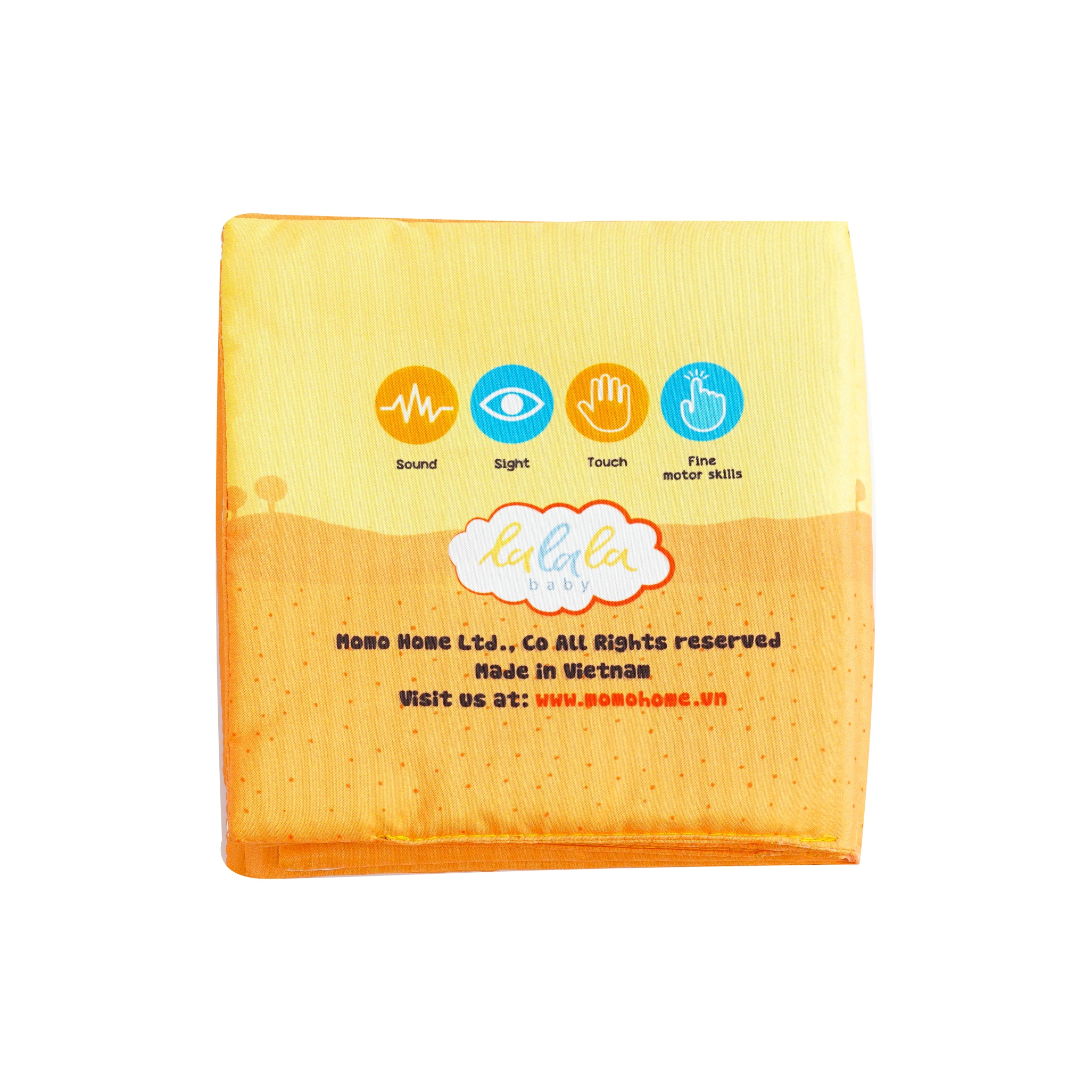 Sách Vải Đa Tương Tác Kích Thích Thị Giác Cho Bé Sơ Sinh My Very First Book - Lalala Baby