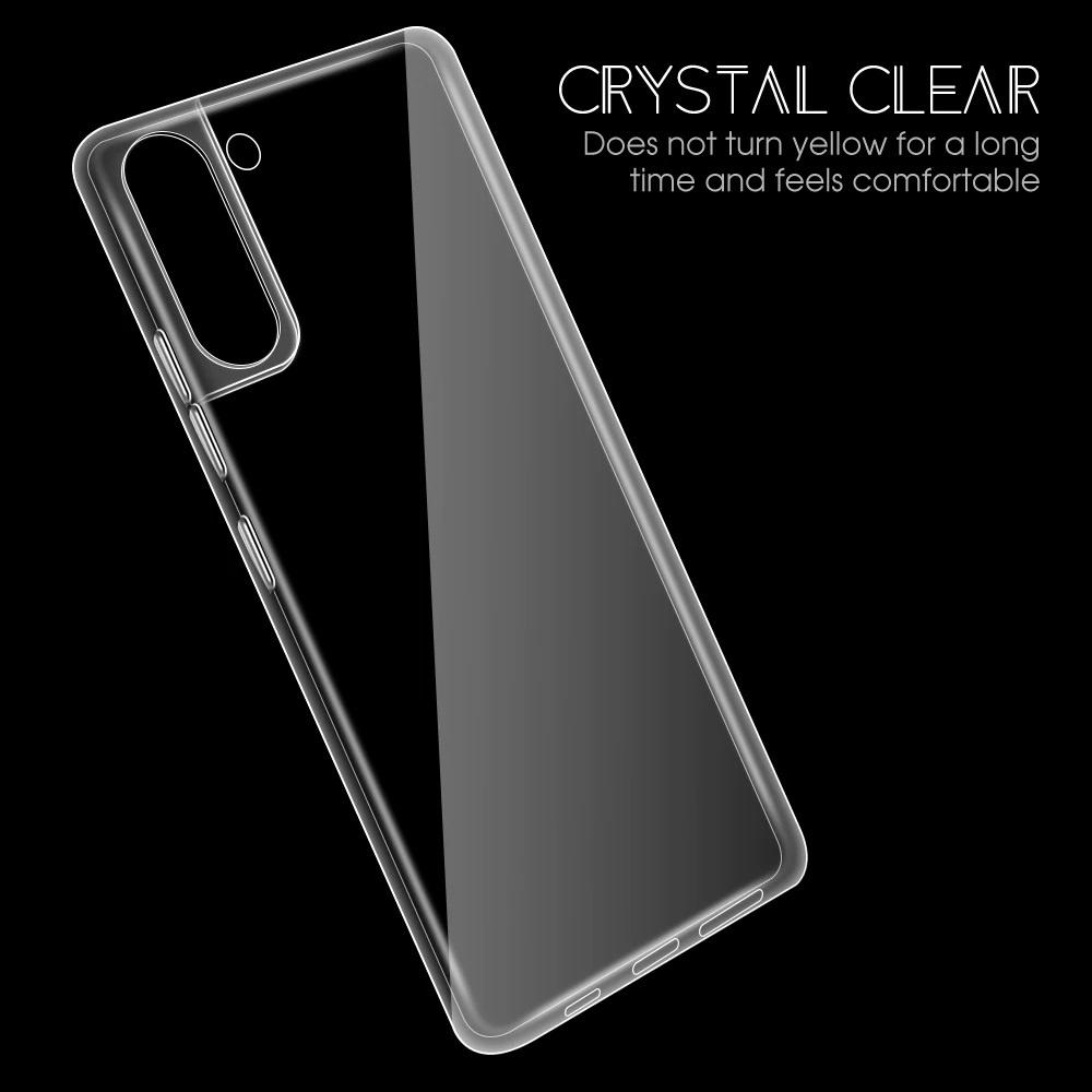 Ốp lưng silicone dẻo trong suốt dành cho SamSung Galaxy S21, S21+ Plus, S21 Ultra