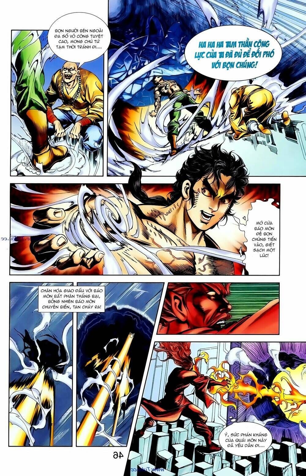 thiên tử truyền kỳ 1 - cơ phát khai chu bản chapter 100 13