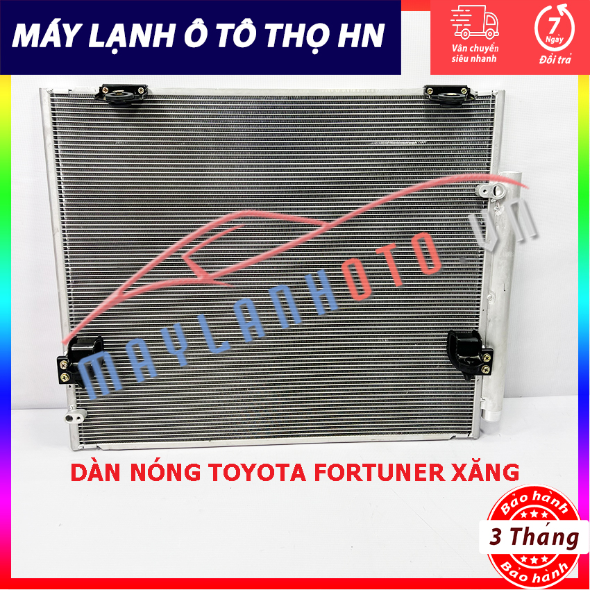 Dàn (giàn) nóng Toyota Fortuner (máy xăng) Hàng xịn Thái Lan (hàng chính hãng nhập khẩu trực tiếp)