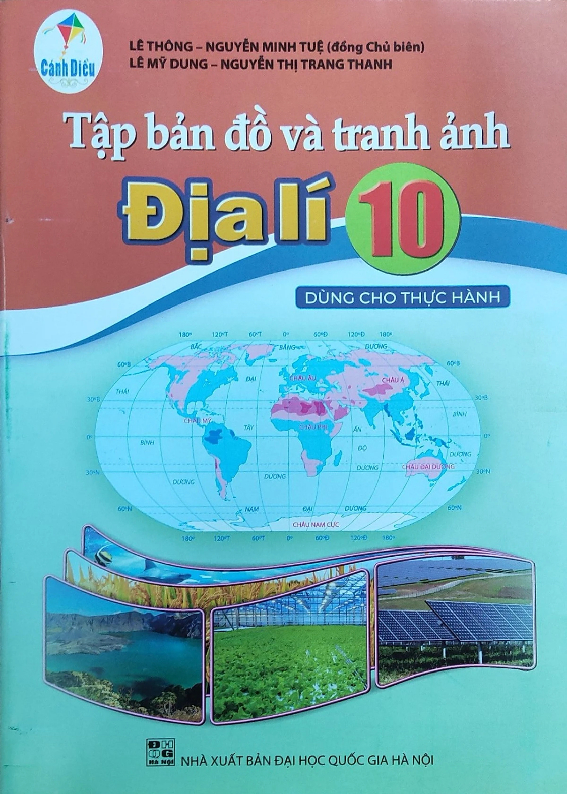 Sách -Tập Bản Đồ và Tranh Ảnh Địa Lí 10 (Dùng Cho Thực Hành)