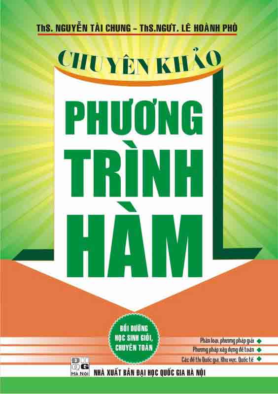 Chuyên Khảo Phương Trình Hàm_HA