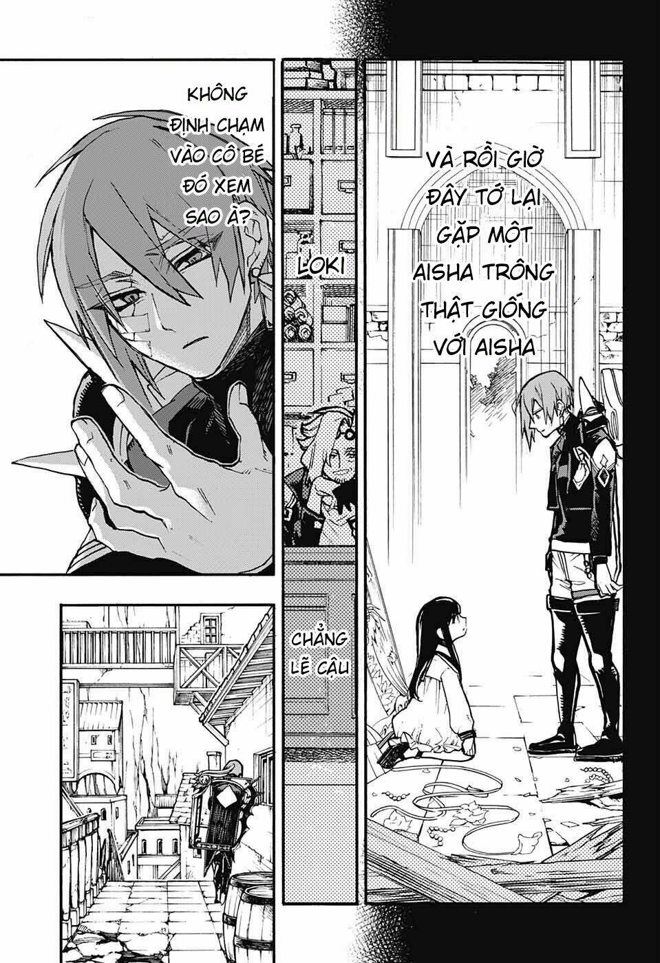 những bức họa quái dị của phù thủy chapter 8 28